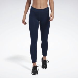 Reebok Workout Ready Tights Damen - Navy - DE 276-RZT